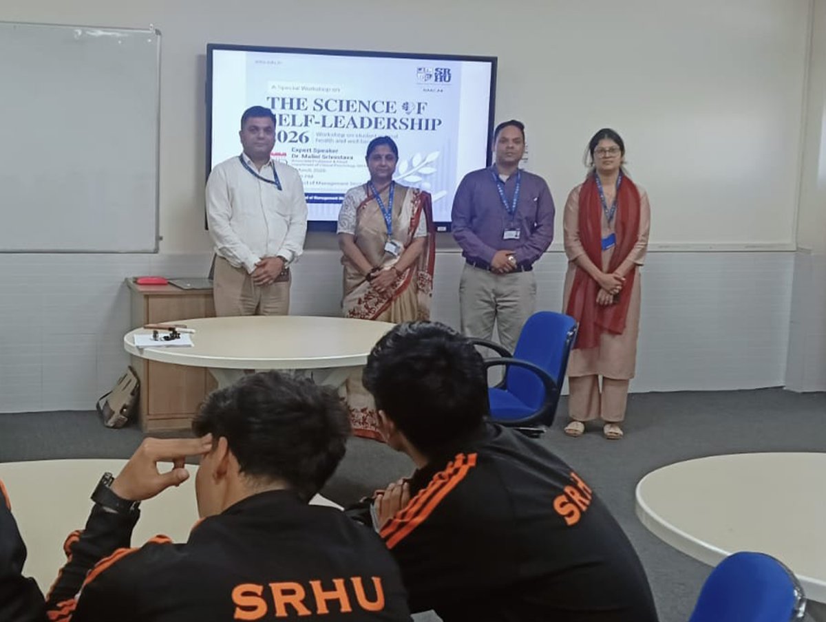 SRHU NAAC A+ tweet media