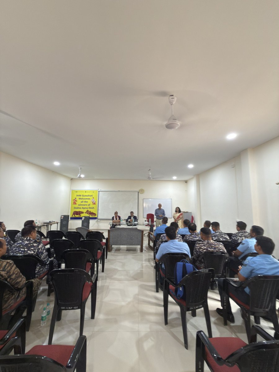IHM Guwahati inaugurated the DGR Armed Forces Diploma in Accommodation Operations &amp; Management Course, graced by Lt. Col. Dipak Sinha (Retd.), FIR, AWPO. A step towards empowering Armed Forces personnel with hospitality skills for new career opportunities. 🇮🇳

#IHMGuwahati #DGR
