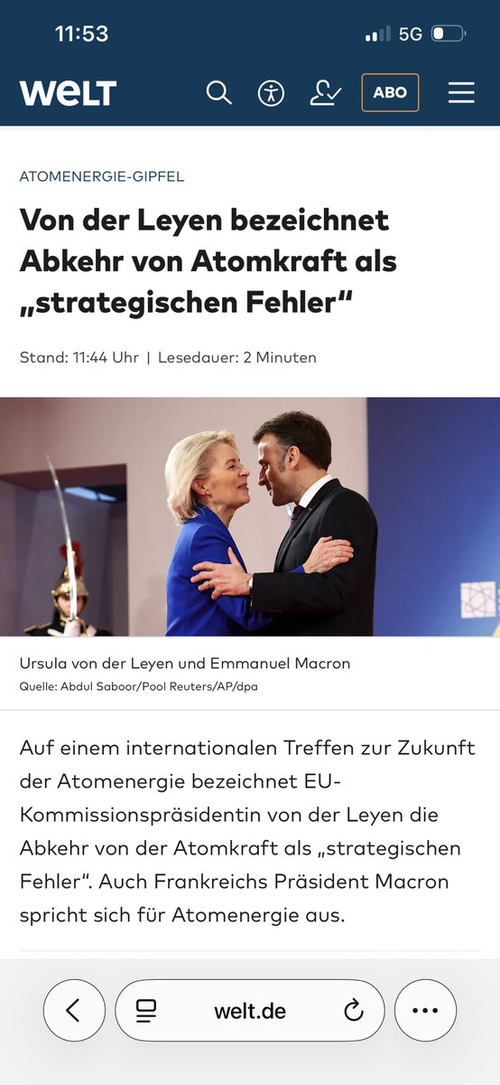 Das Schoßhündchen von Macron schwenkt komplett um….