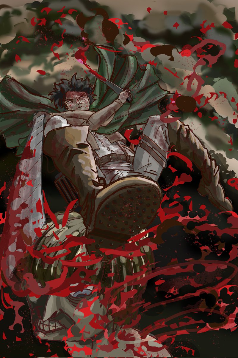 f1uttershuu's tweet photo. 🔥Levi Ackerman in prime🔥
#art #Levi #aot #attackontitan #anime https://t.co/P9AGugleXL