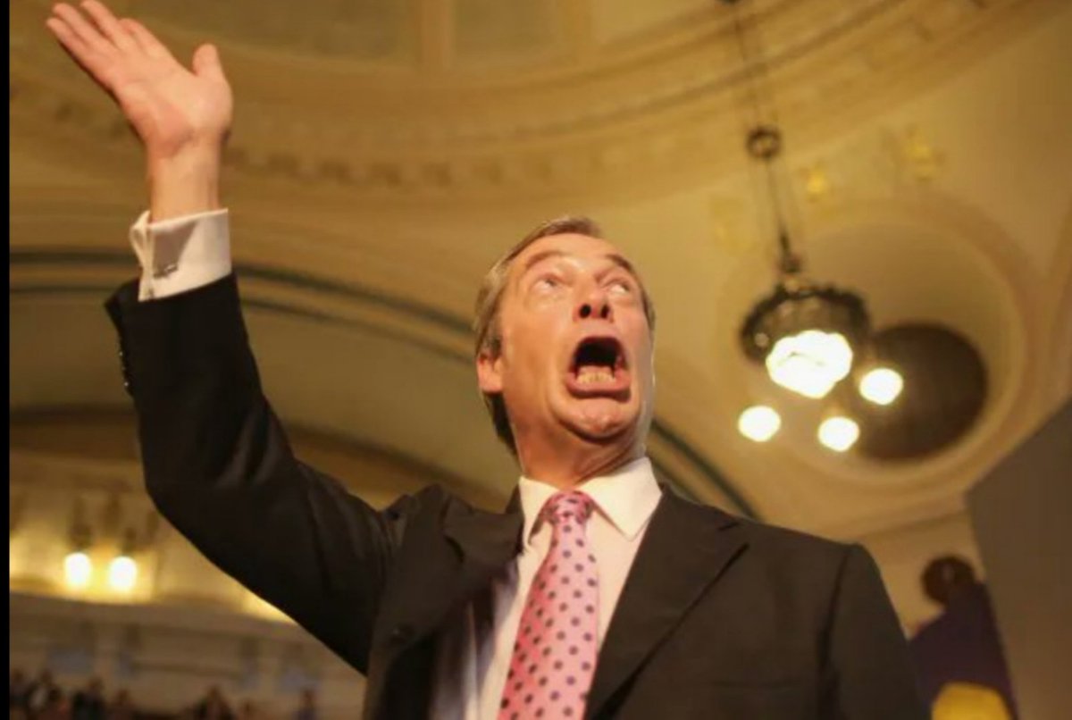 Parody Nigel Farage tweet media