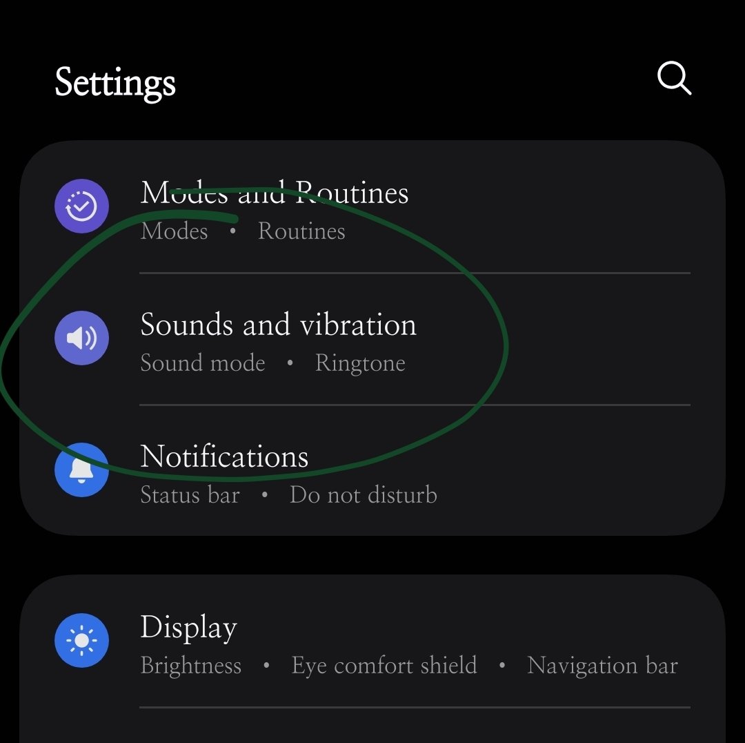 People who can't get sound assistant, go to your phone settings and ...