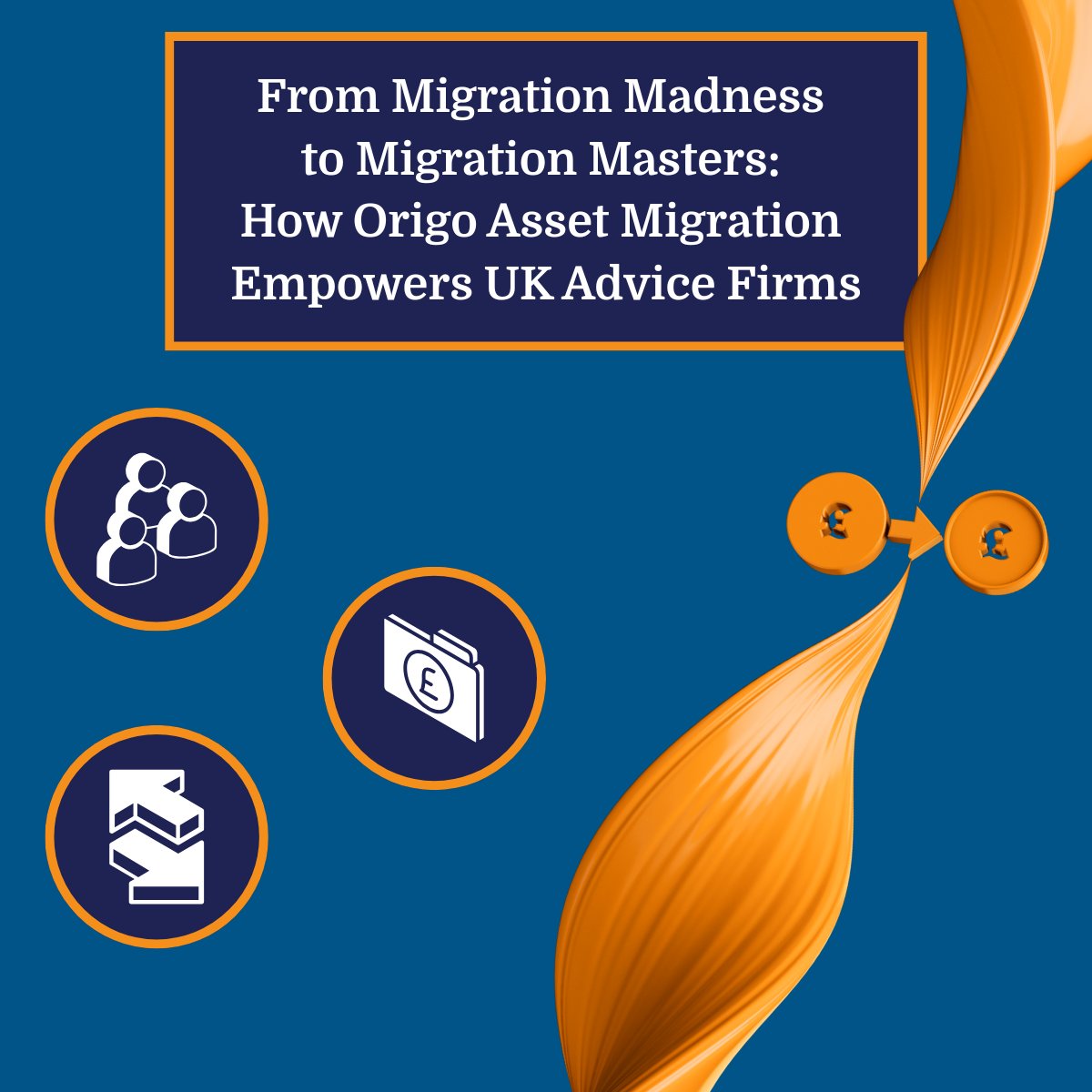Origo_Services's tweet photo. Collaboration between advice firms and platforms is key to advancing digital bulk asset transfers.

By adopting Origo Asset Migration, advice firms help modernise an outdated process.

Take the first step towards this essential change by downloading our latest guide: https://t.co/j9OLgkxJaK