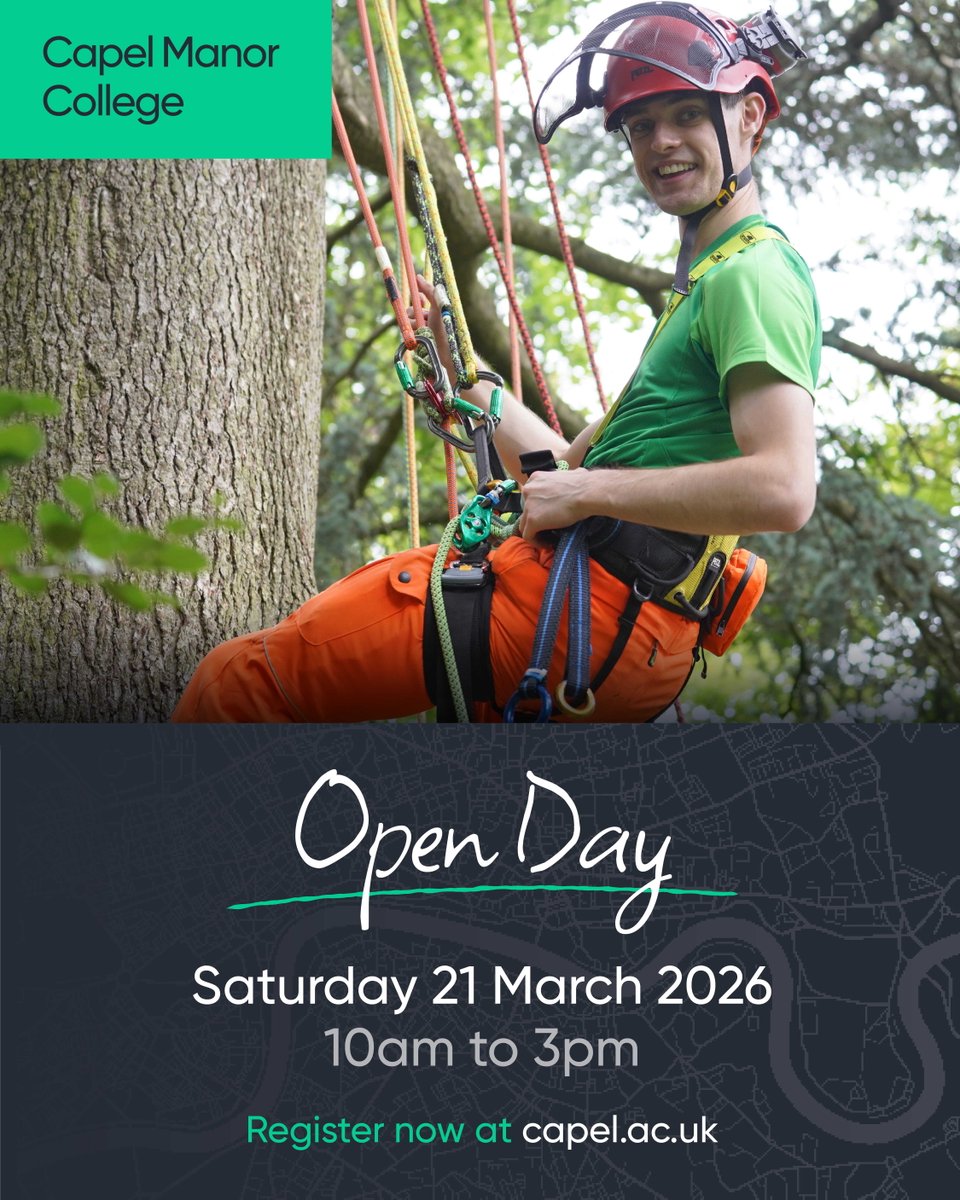 Capel Manor College tweet media