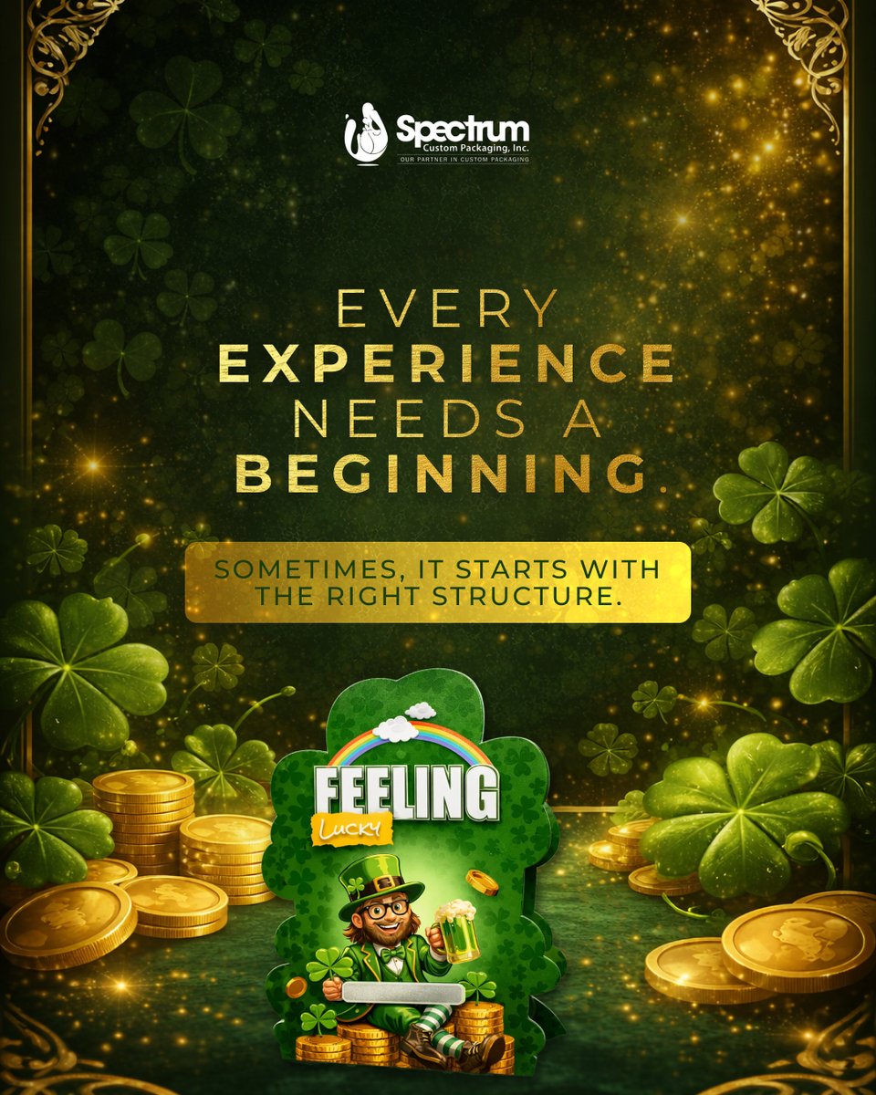 spectrumpkg_inc's tweet image. Great experiences don’t happen by accident, they’re engineered through structural folding cartons, precise offset printing, and finishing techniques that elevate both durability and impact.

🔗 Link in bio.

#foldingcarton #packagingmanufacturing #CPGbrands #structuraldesign