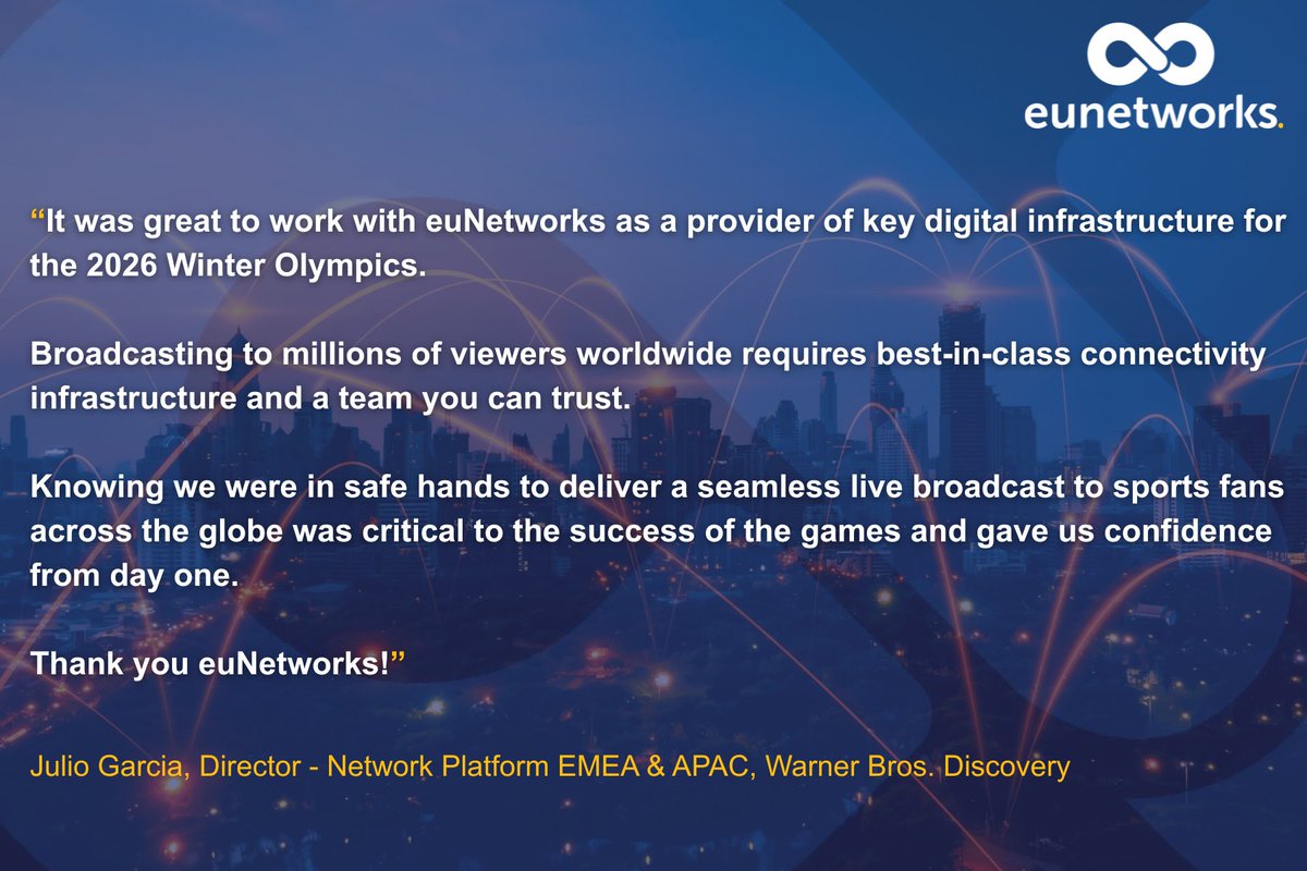 euNetworks tweet media