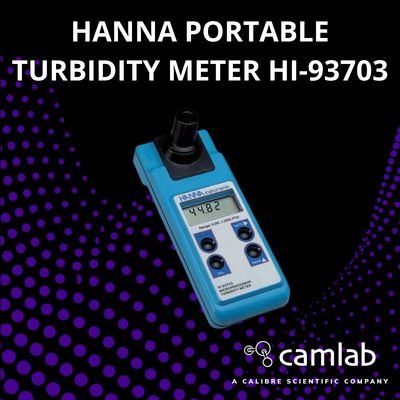Camblab's tweet image. The Hanna Turbidity Meter delivers laboratory grade accuracy for field or factory use. Ideal for water and wastewater.

Shop: buff.ly/rly6jgo

#TurbidityMeter #WaterTesting #LabSupplies