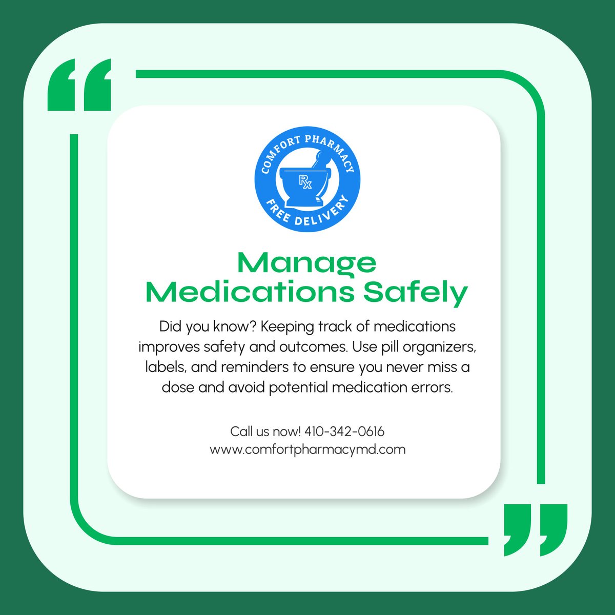 Comfort Pharmacy tweet media