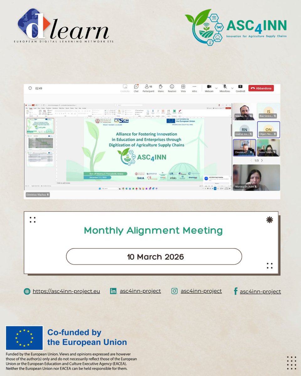 European Digital Learning Network ETS - DLEARN tweet media