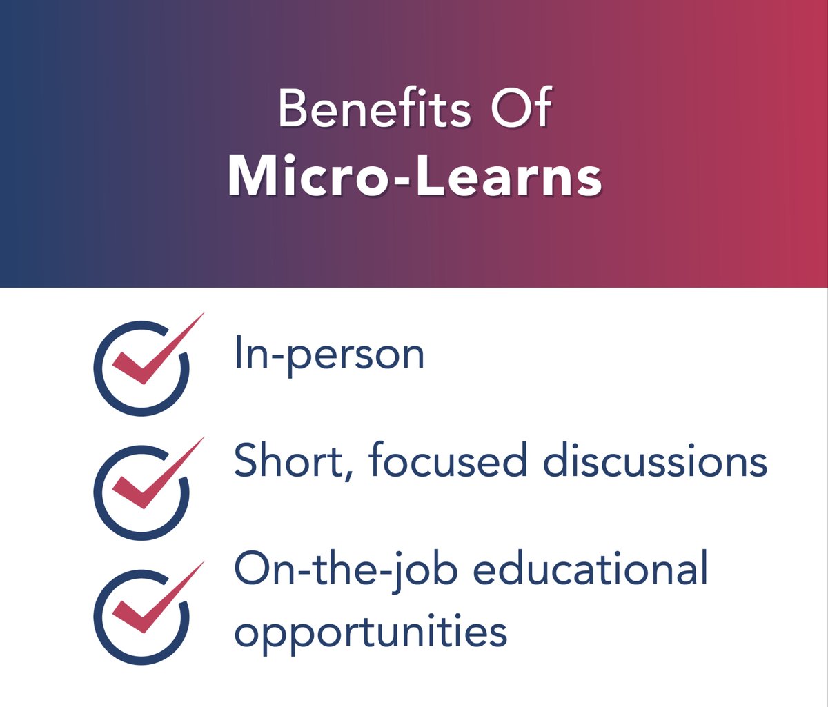 Got 5 minutes? Micro-learns on a variety of infection control topics can be downloaded from our MD Firstline website for a quick refresher training during a morning huddle: bit.ly/3vVLH8N