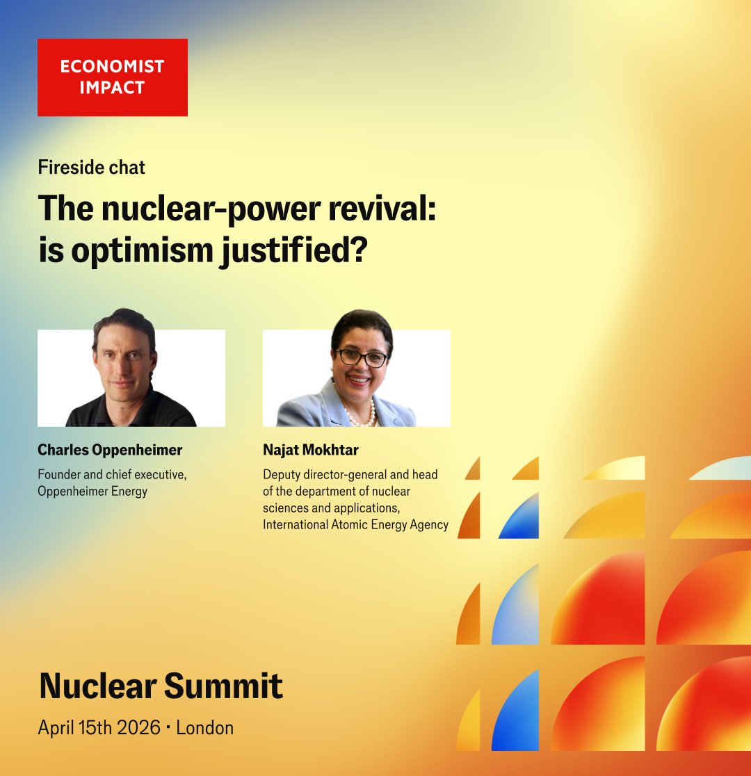 Economist Impact events tweet media