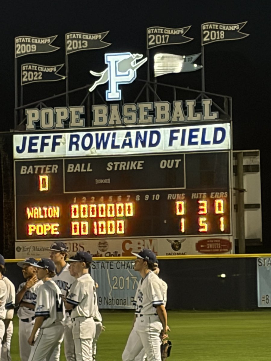 Pope Baseball tweet media