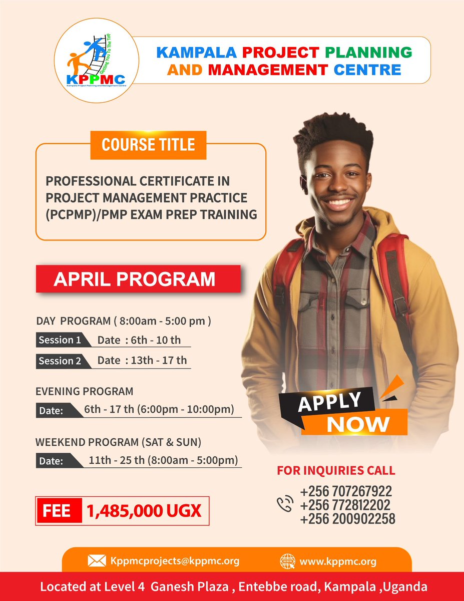 EsaMal25's tweet photo. April slots still open. Don’t  miss out. Grab yourself a professional certificate in Project Management Practice #PMP

APPLY NOW!!!! https://t.co/xBBT6CsF95