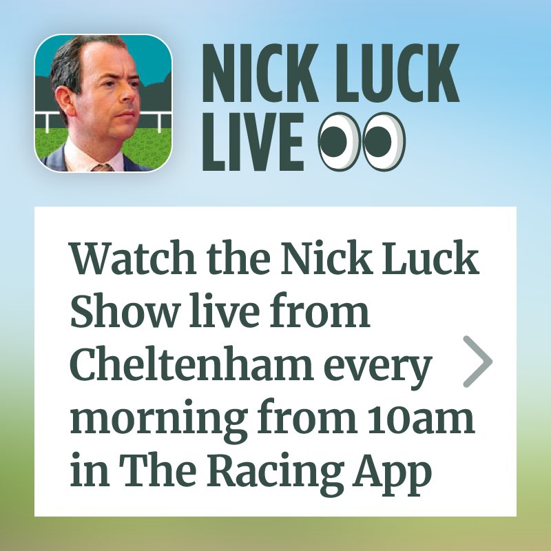 The Racing App tweet media