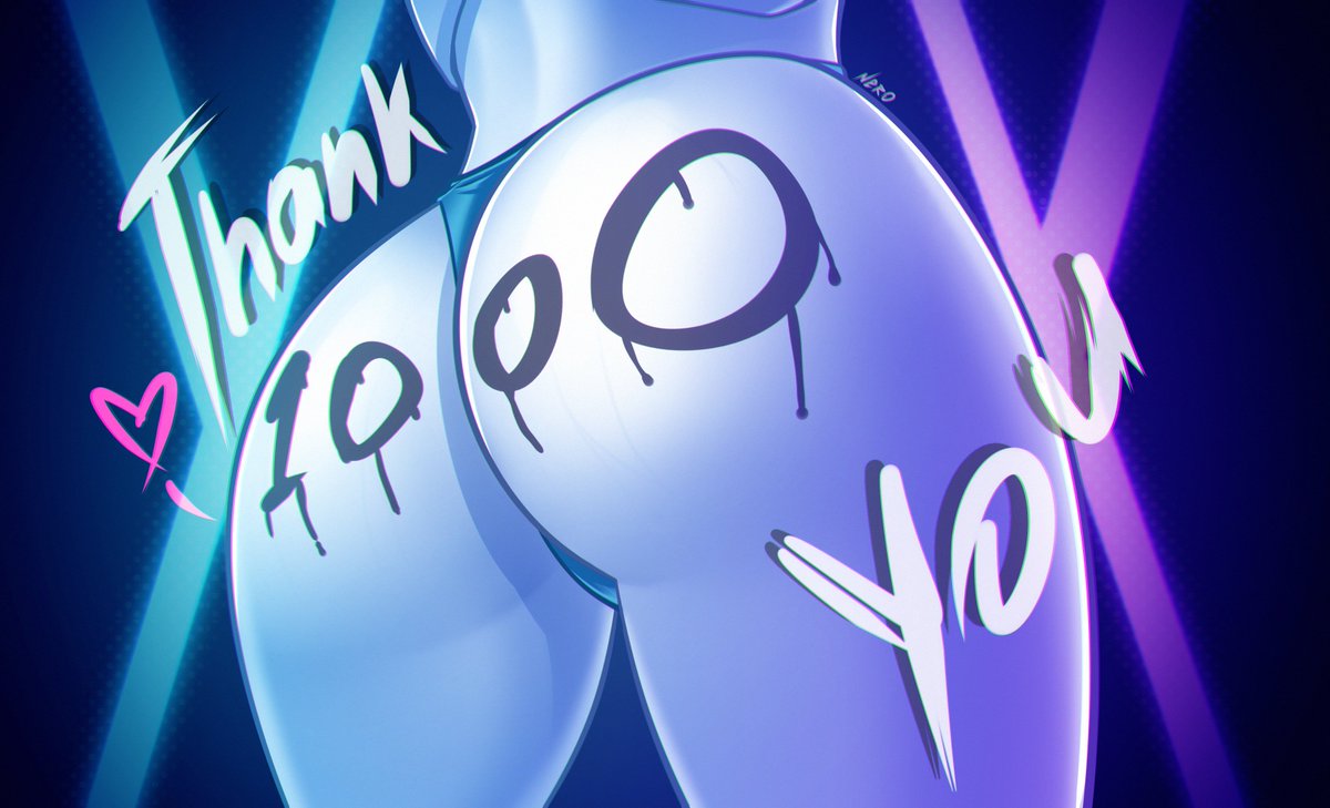 1k followers, this is a big number for me, thank you all so much! Everyone who came to my page and stayed, I dedicate this cake to you! (Yes, draw a number on butt is mainstream, but isn't that why you're here? :) )