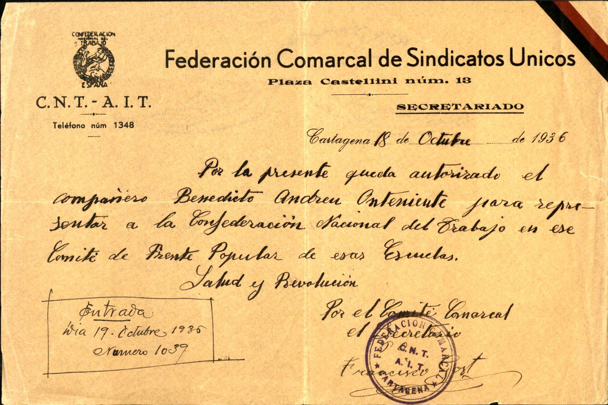 Archivo Municipal de Cartagena tweet media