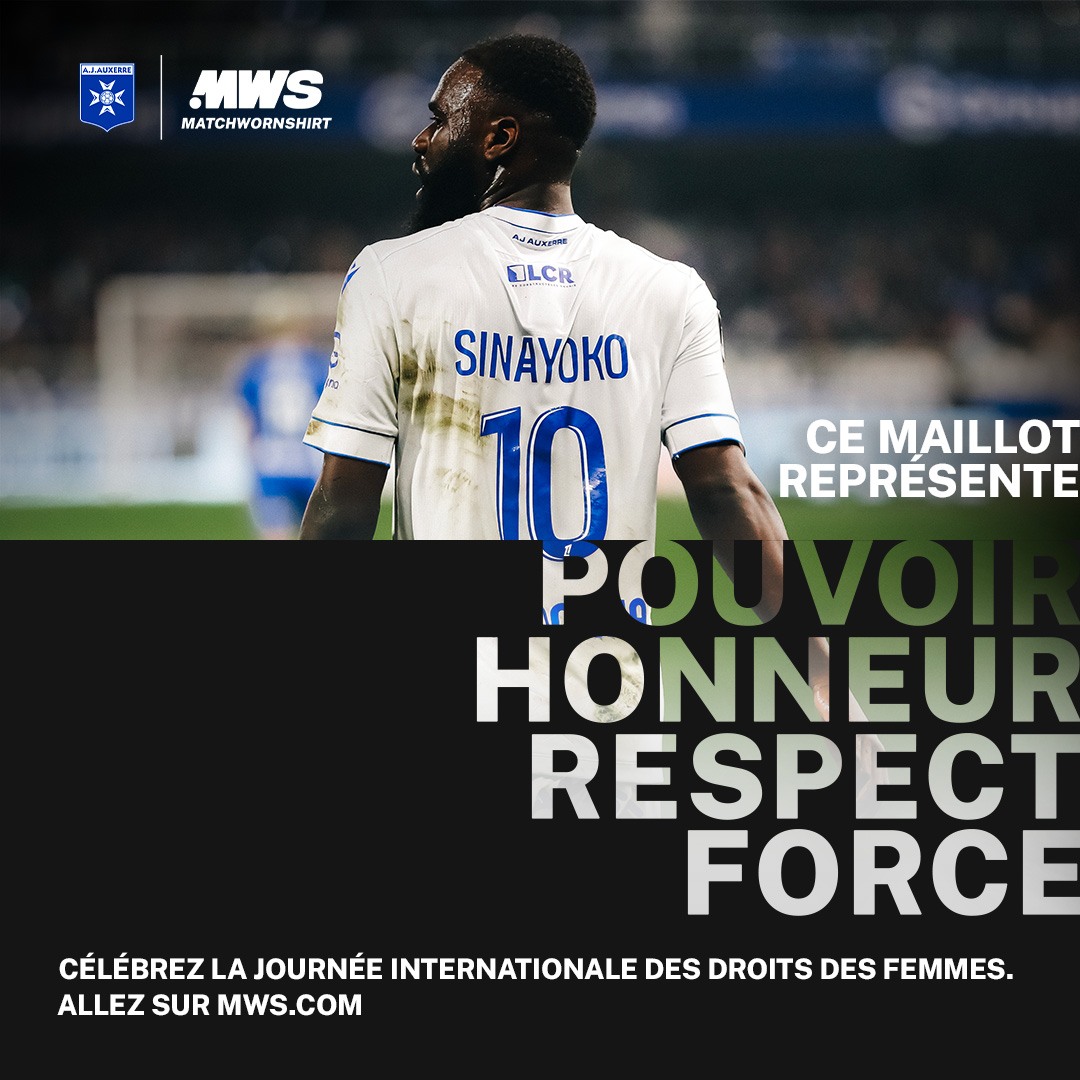 👕 Les enchères continuent pour les maillots collector portés par nos joueurs face à Strasbourg 👇#TeamAJA