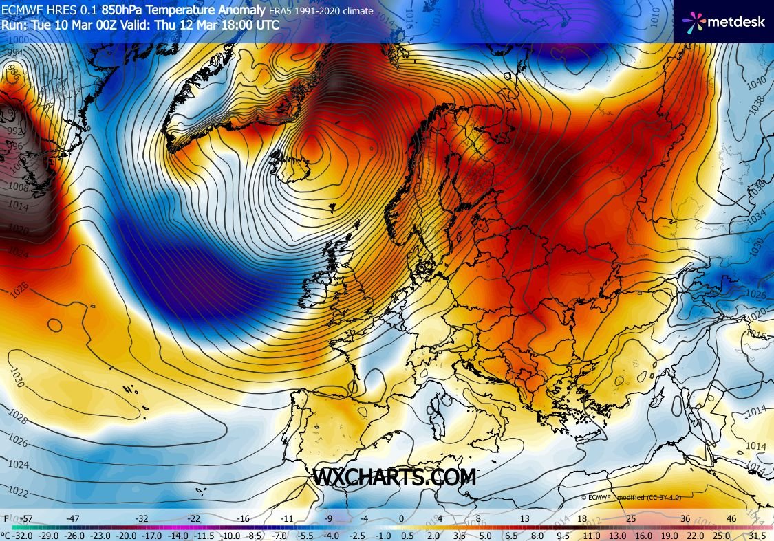 The cold front on Thursday / Thursday Night looks to be a squally quite ...