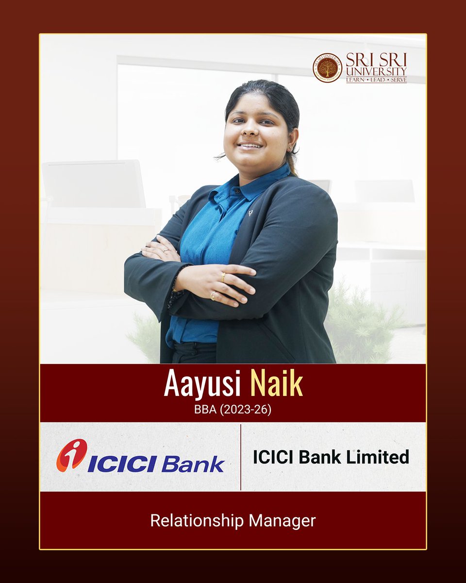 Sri Sri University tweet media