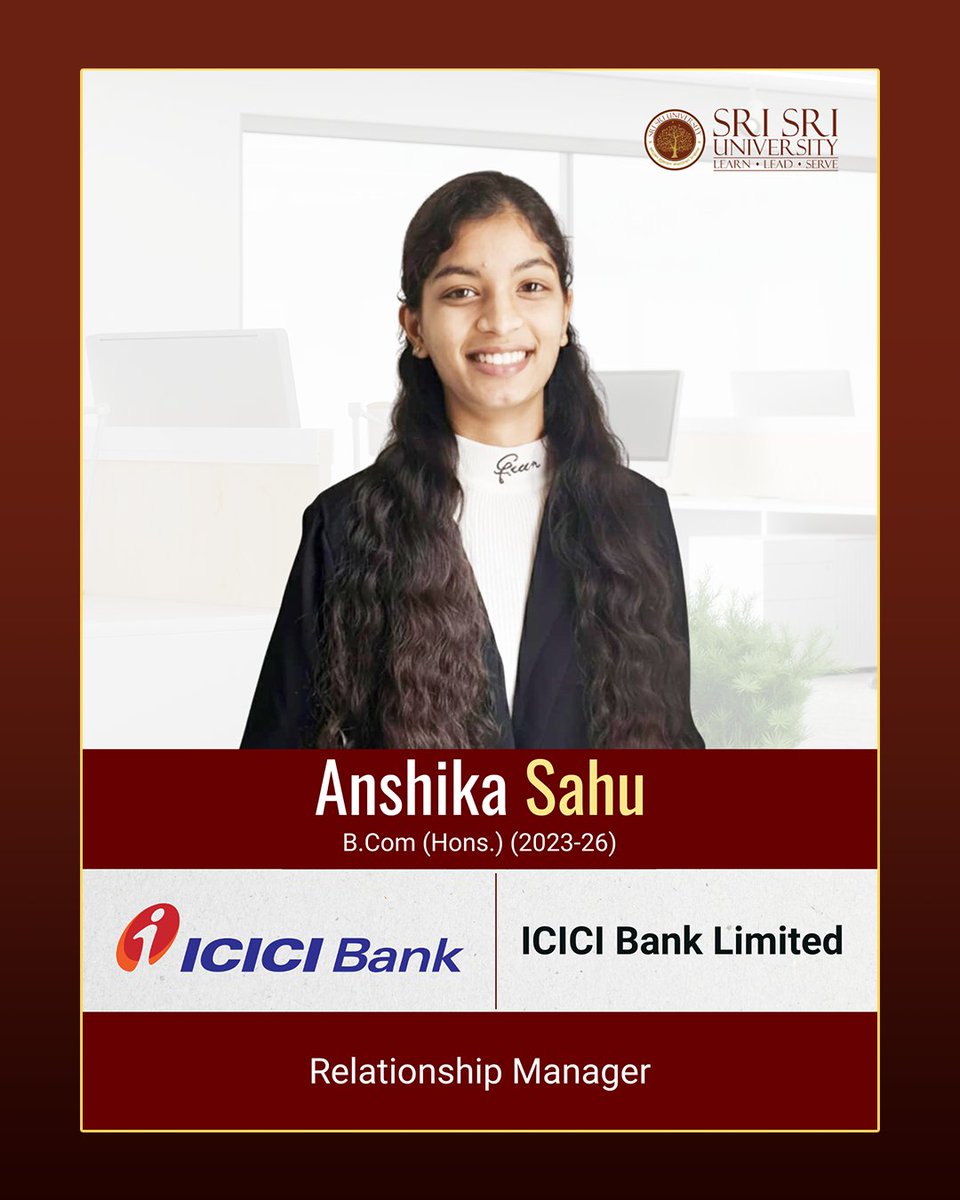 Sri Sri University tweet media