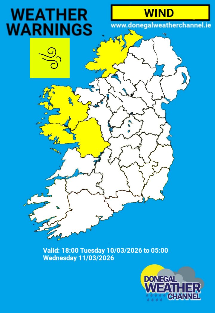 Donegal Weather Channel tweet media