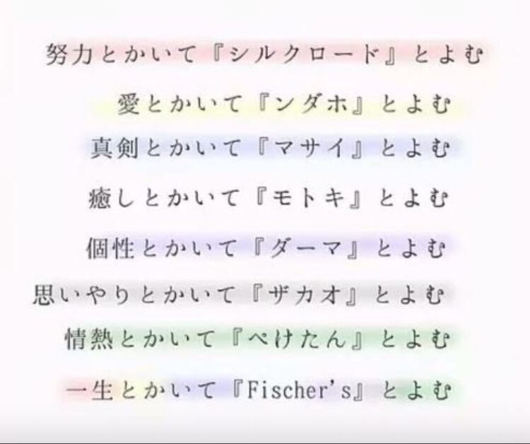 【努力と書いて『シルクロード』とよんでる】
シルクロード 未来 a beautiful star 
シルクロード 未来 a beautiful star 
シルクロード 未来 a beautiful star 
シルクロード 未来 a beautiful star