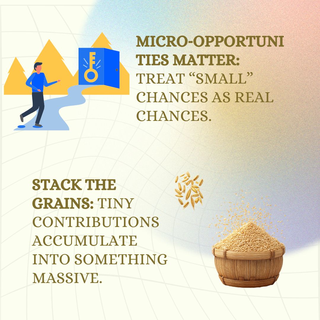 VaisesikaDasa's tweet image. Overthinking the “big picture” can paralyze you. Small, consistent actions quietly assemble the outcome.

Take care of the ounces—then watch the pounds appear.

#SmallSteps #Compounding #Discipline #Execution #Progress #VaisesikaDasa
