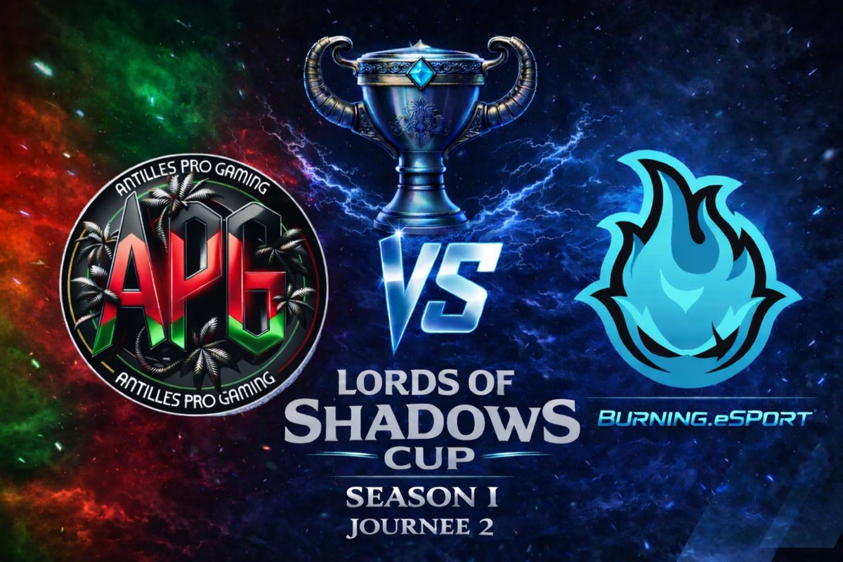 BuRninG_eSport's tweet photo. Bonjour à tous.

Ce soir 2eme match à 22h30 pour notre roster COD contre Antilles Pro Gaming 2

Pour la 2eme journée de la « Lords of Shadows Cup Saison 1 ».

Bonne chance à nos joueurs pour ramener la victoire. https://t.co/UqT0Harled