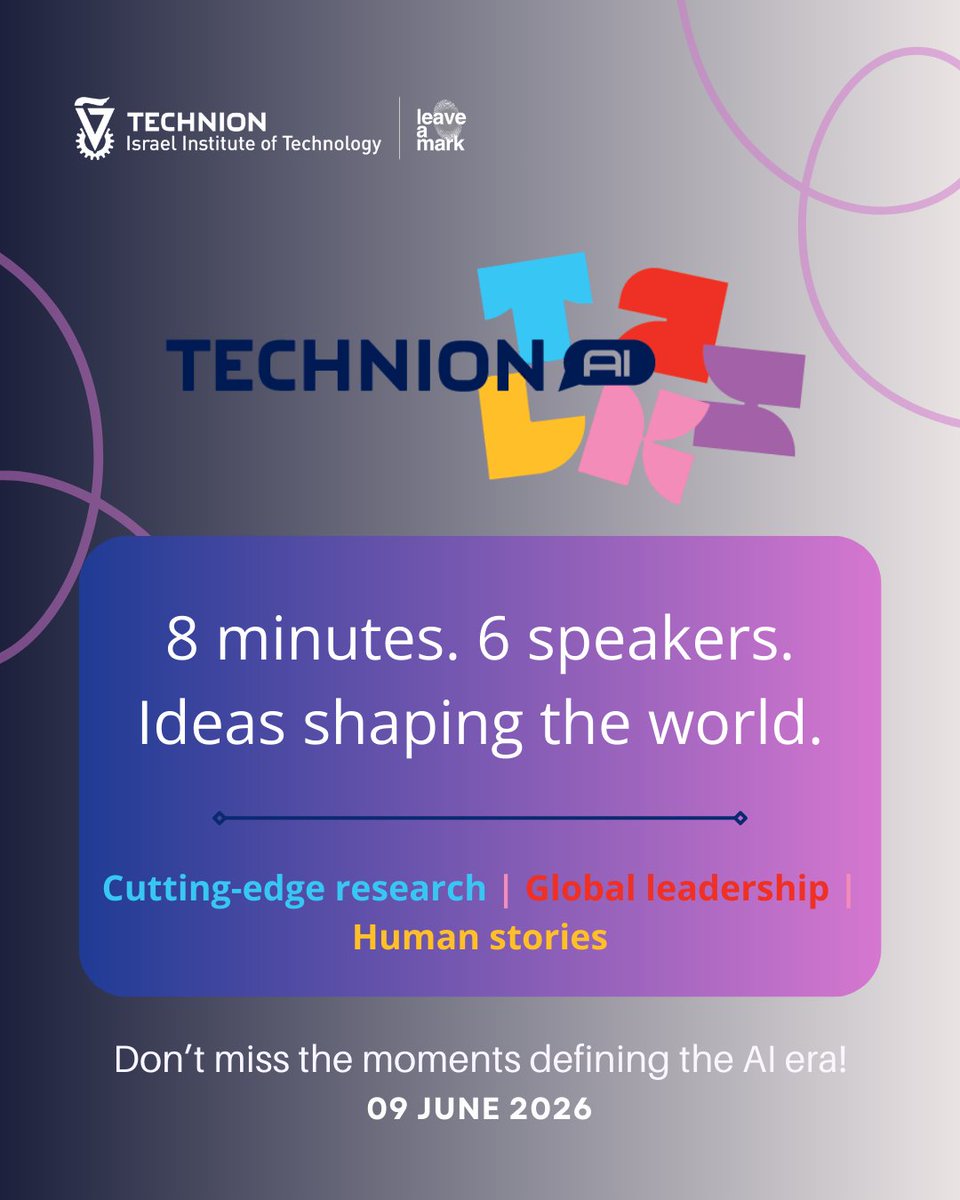 Technion Israel tweet media