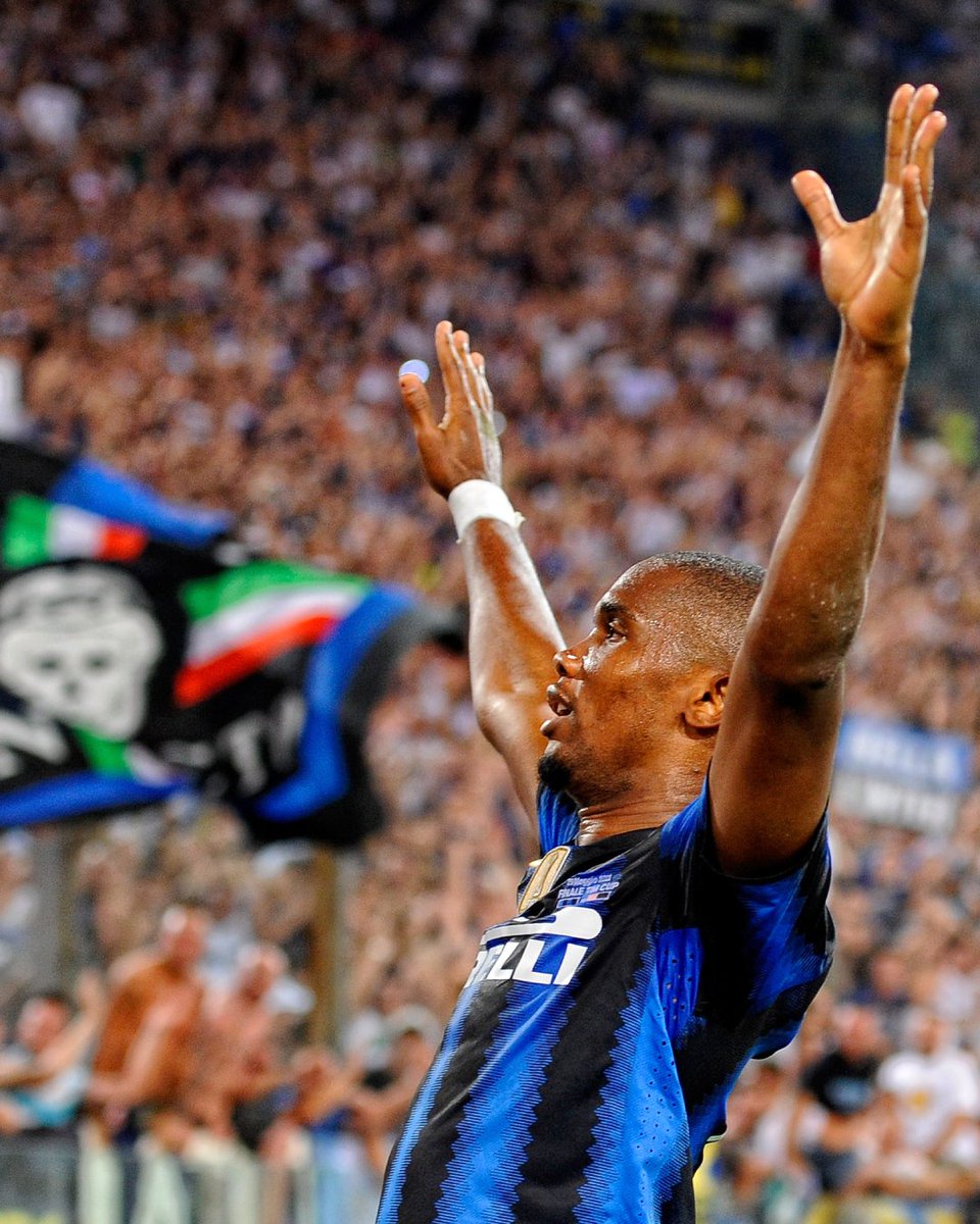 Samuel Eto'o. Made for the big stage. 🇨🇲🎂