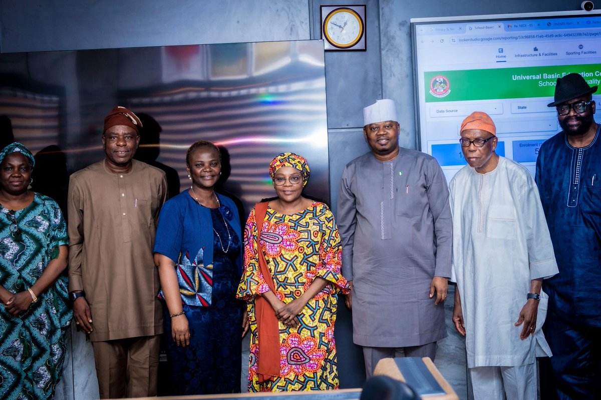 AishaMGarba's tweet photo. Yesterday, I met with the National Publishers Association of Nigeria (NPAN) to strengthen our partnership in producing and distributing high-quality instructional materials for Nigeria’s basic education schools.

We discussed ongoing reforms under the Nigeria Education Sector Renewal Initiative (NESRI) and the urgent need to address the learning crisis, where over 40% of our children struggle with basic reading and writing.

UBEC remains committed to supporting states, enforcing strict quality standards, and ensuring every child has access to the tools they need to learn effectively. Together, we are building a stronger foundation for education in Nigeria.