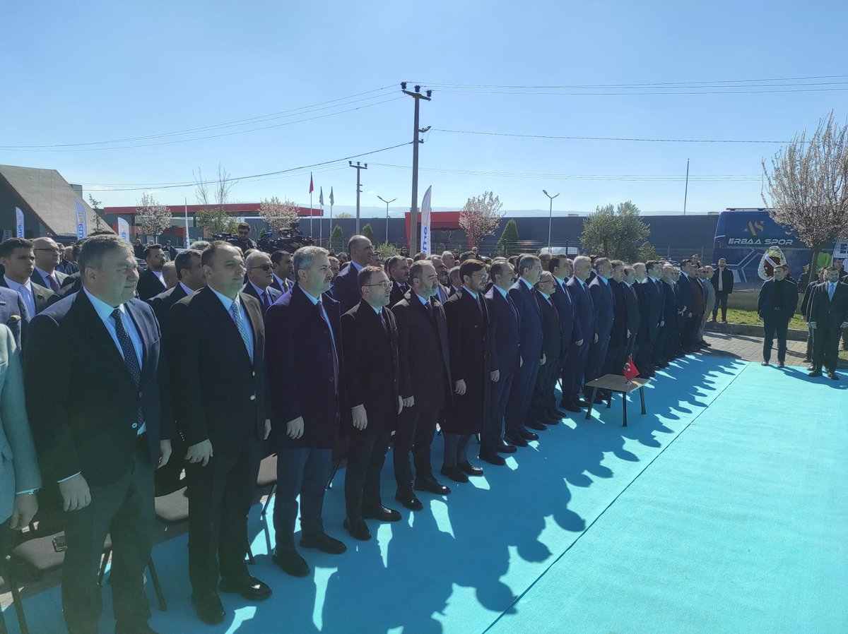 📍 Erbaa

Ticaret Bakanımız Sayın Ömer Bolat’ın katılımlarıyla Erbaa ilçemizde gerçekleştirilen yeni yatırım ve açılış törenlerine katıldık.

Üretime, istihdama ve ihracata önemli katkılar sunacak bu yatırımların Erbaa’mıza ve Tokat’ımıza hayırlı olmasını diliyorum.
Başta Ticaret