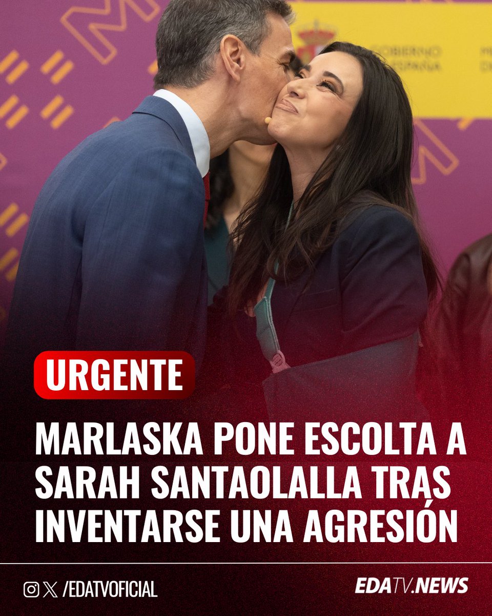 🇪🇸‼️ | #ESCÁNDALO Los españoles vamos a pagar la seguridad de Sarah Santaolalla tras inventarse una agresión que ha descartado la Justicia.