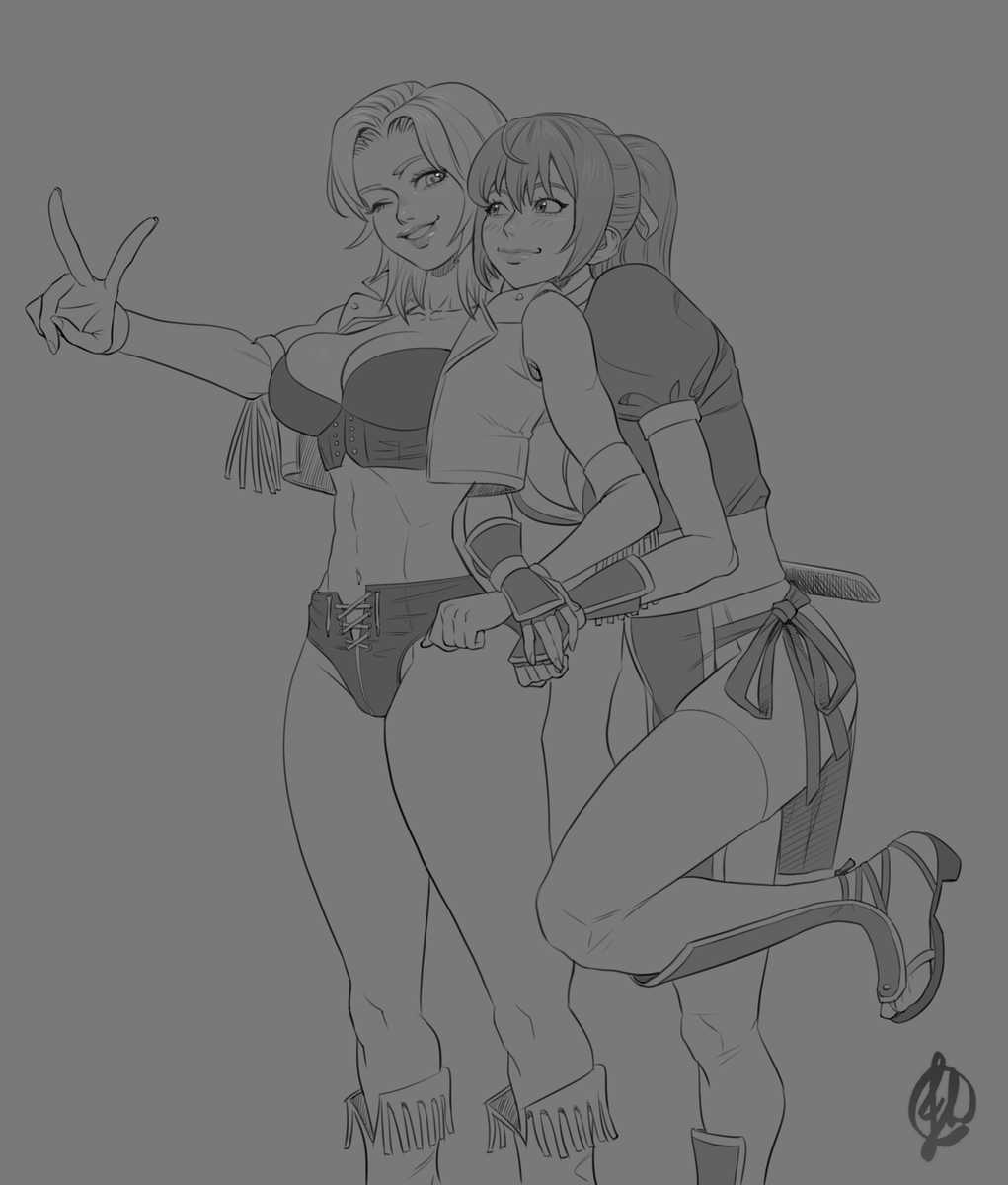 Kasumi e Tina

Sketch commission for <a href="/gfalconpunch/">Omgfalconpunch</a>.

Thank you so much for the commission, I had a lot of fun making it 😁

#DeadOrAlive #Kasumi #Tina #Fanart #CommissionsOpen