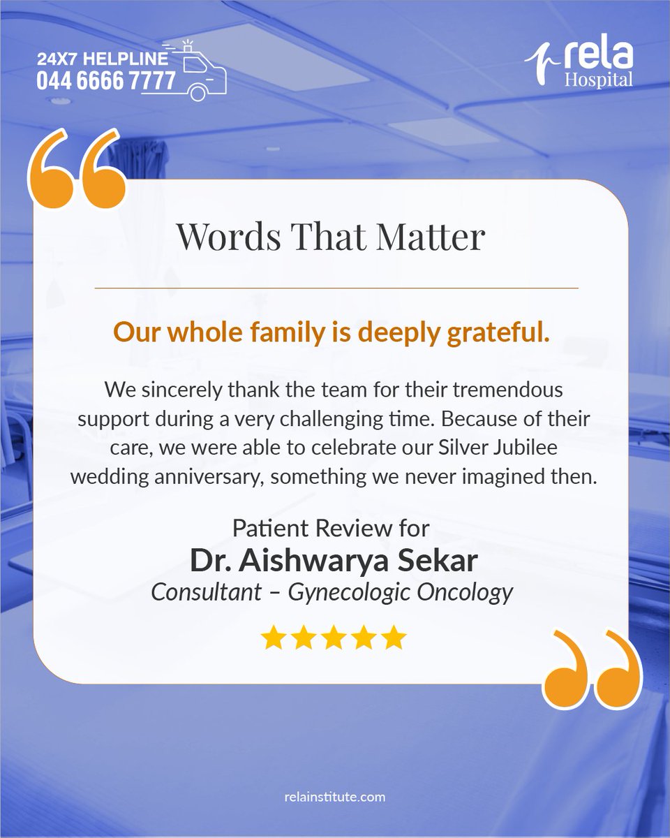 Rela Hospital tweet media