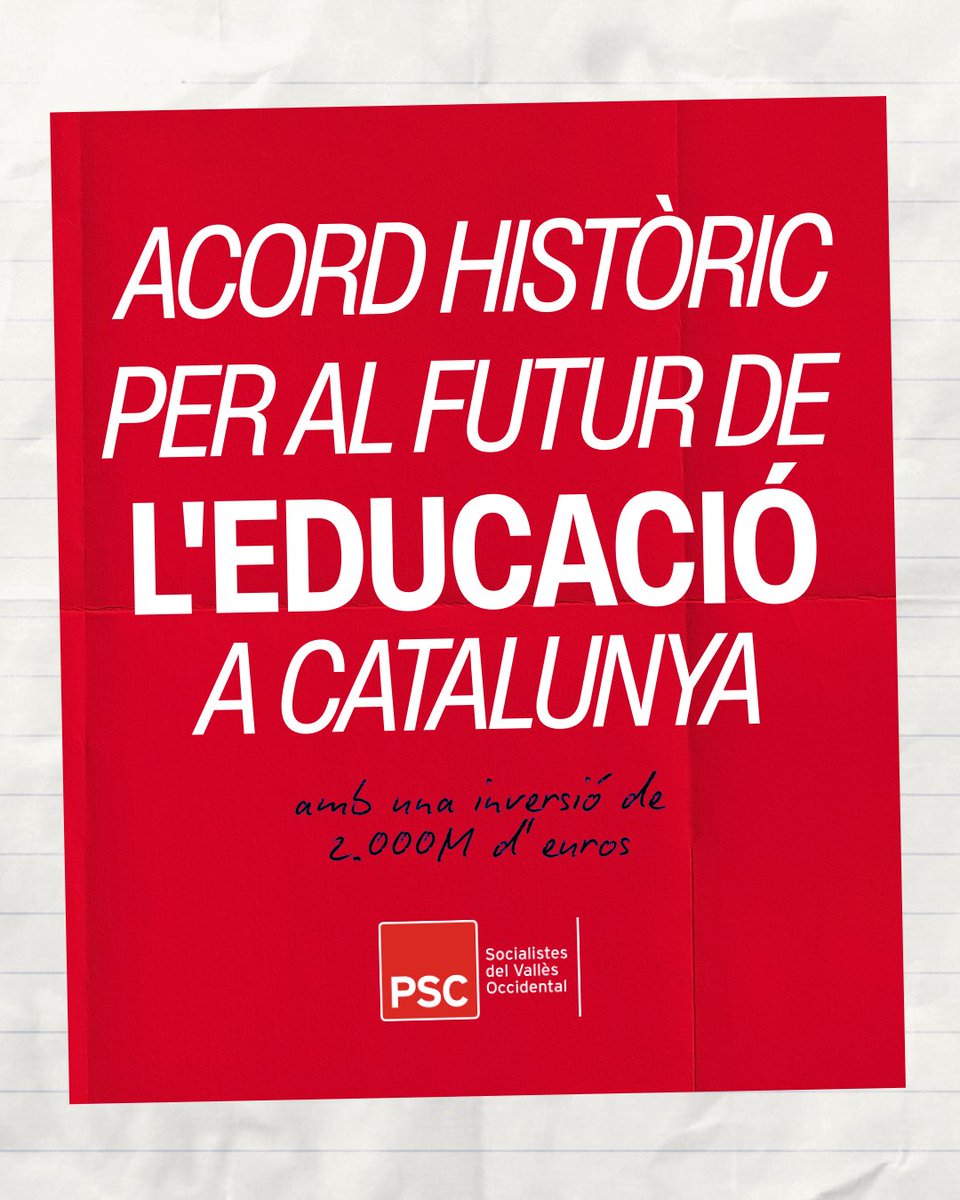 PSC Vallès Occidental tweet media