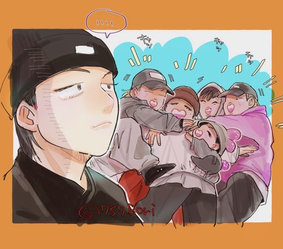 この変わらない楽しい彼等が好きーーーー💜💜💜💜💜💜💜！！！

#btsfanart  #SUGA #jimin #jhope #btsv #jungkook  #rm #jin