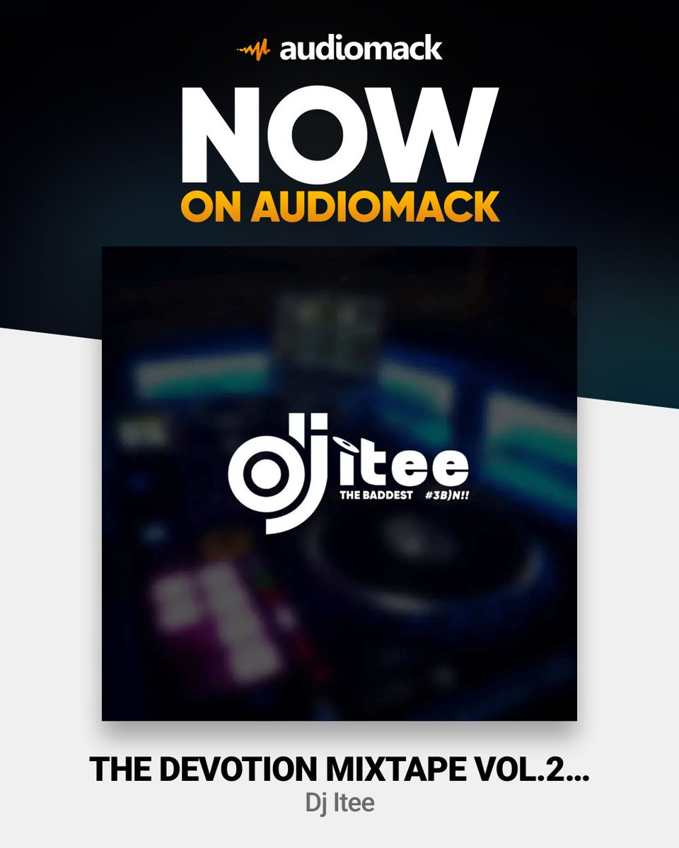 DjItee1's tweet photo. What's good Fam? I got some amazing tunes for your day, Tap on the link below and enjoy 🌬🔥🔥🔥❤️🥂

https://t.co/Pn3IF0Wg5i

#DjItee
#The🅱️addest
#〽️ental🅱️linkers 
#thedevotionmixtape🥂
#djmixtape https://t.co/Is3V8oZ5Wu