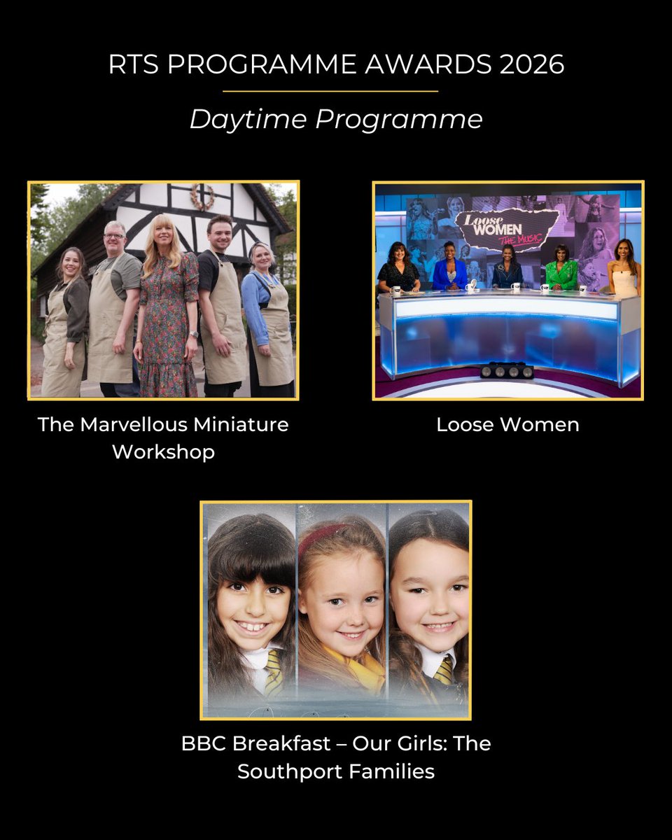 Royal Television Society tweet media