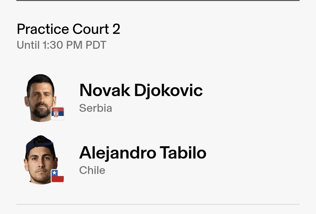 💫 <a href="/DjokerNole/">Novak Djokovic</a> 
<a href="/BNPPARIBASOPEN/">BNP Paribas Open</a> 
Practice session 🎾

#BNPParibasOpen #NoleFam