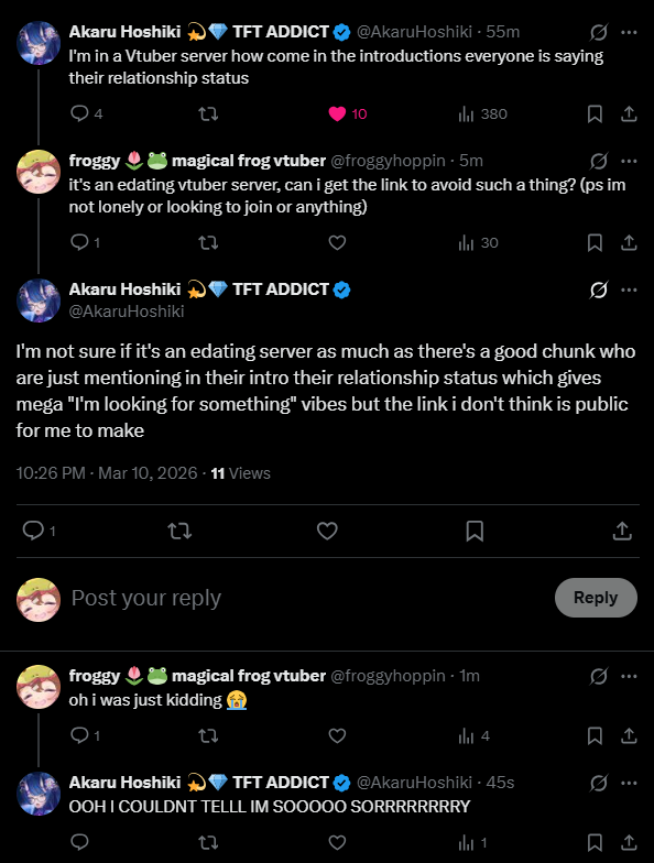 im actually so embarrassed oh my god