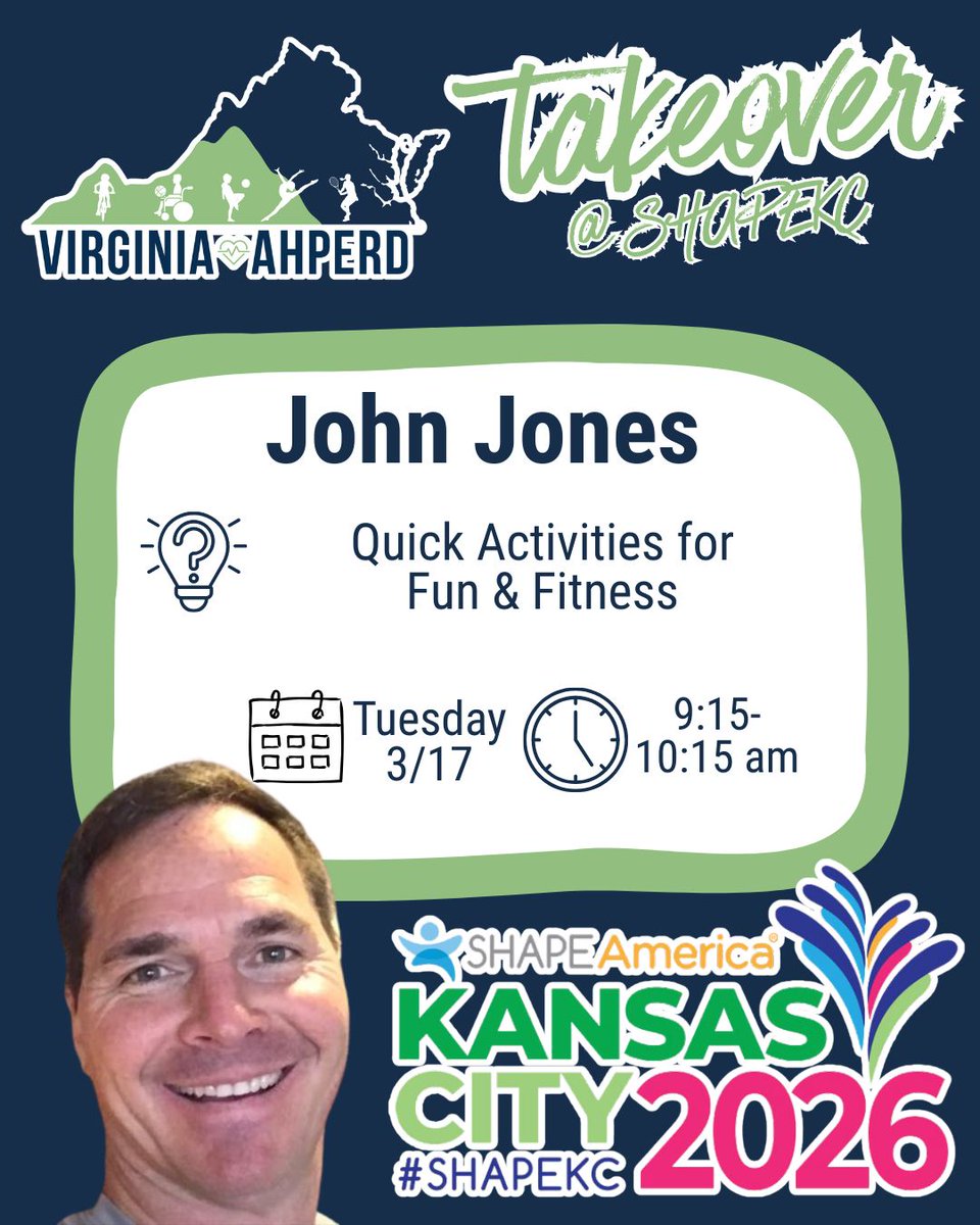 Virginia AHPERD tweet media