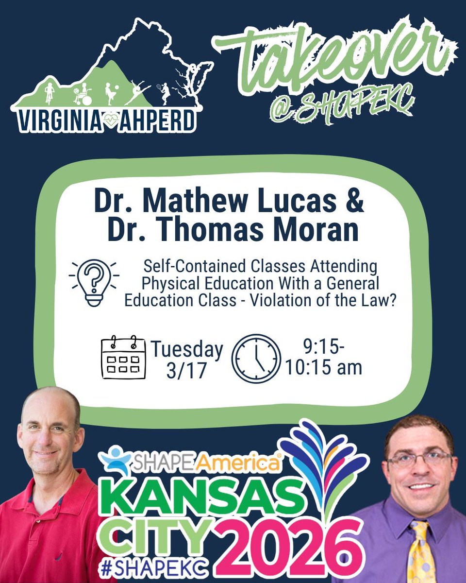 Virginia AHPERD tweet media