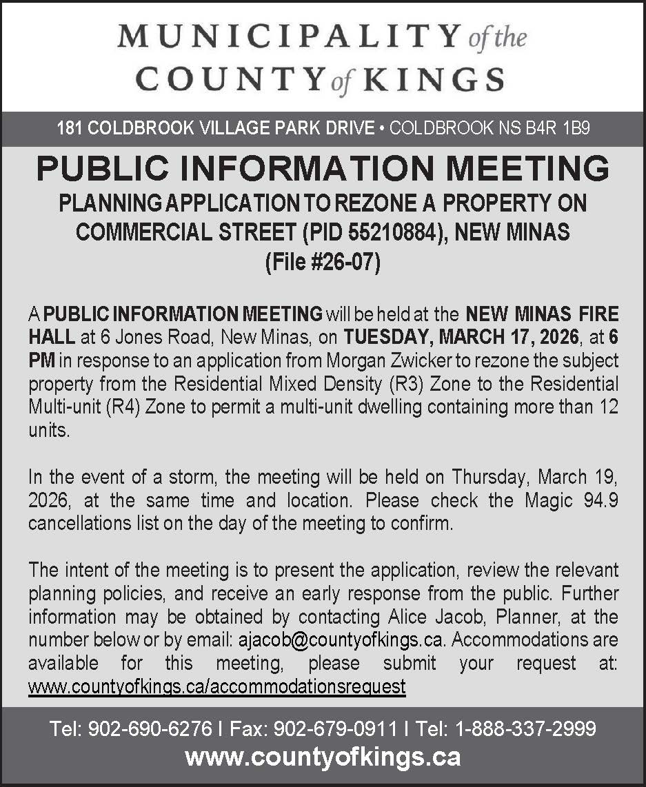 Municipality of the County of Kings tweet media