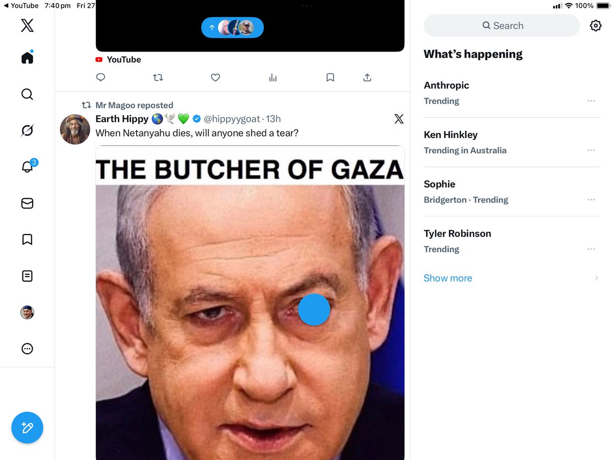 MACommercialG's tweet photo. @EastEndJoe This cannot be real ? Please tell me he isn’t this messed up ?
@RealCandaceO @baroncoleman  @iamcoachcolin 
#IsraelTerroristState #NetanyahuWarCriminal #Trump #ErikaKirk https://t.co/zUUklbO935