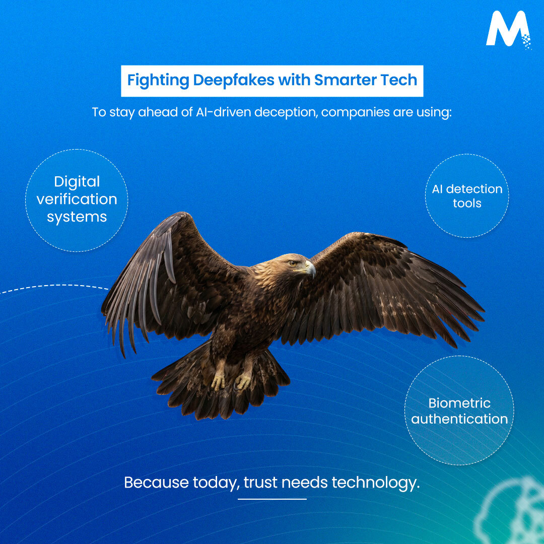 markupdesigns's tweet photo. Deepfakes are the eagle-eye of AI - sharp, powerful, and incredibly precise. 🦅

That’s the power behind deepfakes.
But as the technology grows smarter, so do the tools built to detect and stop it.

#ArtificialIntelligence #Deepfakes #CyberThreats  #TechPost #MarkupDesigns https://t.co/FZbyxmTQiU
