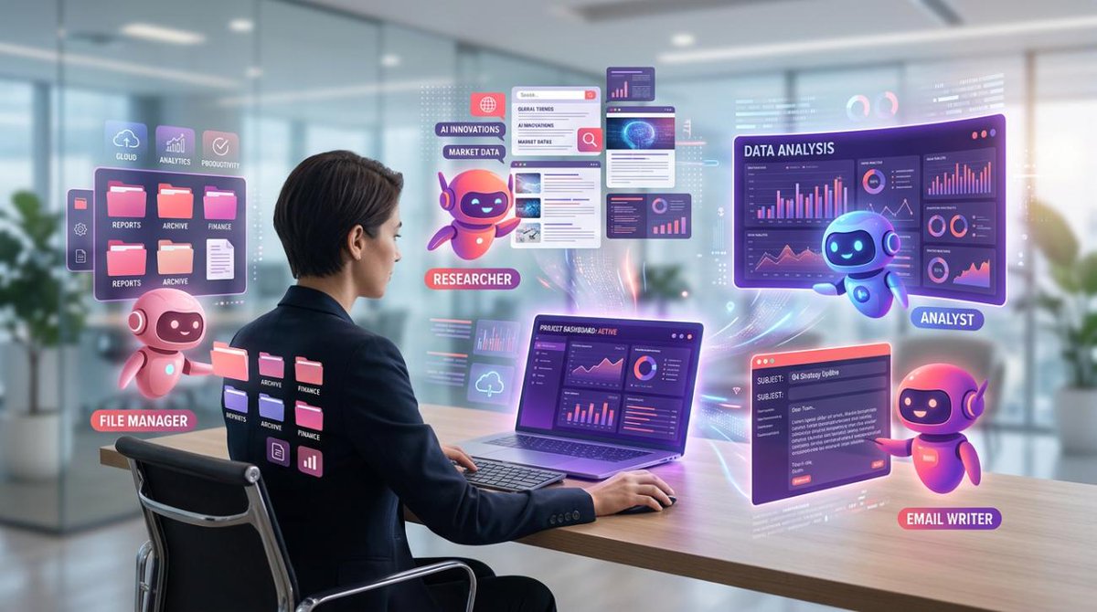 Agentic AI gaat verder dan antwoorden geven: het voert ook zelfstandig taken uit en ondersteunt je workflow. Zo wordt AI een echte digitale collega. Ontdek hoe op hotelcharlie.be/blog/ai-die-vo… #AI #KMO