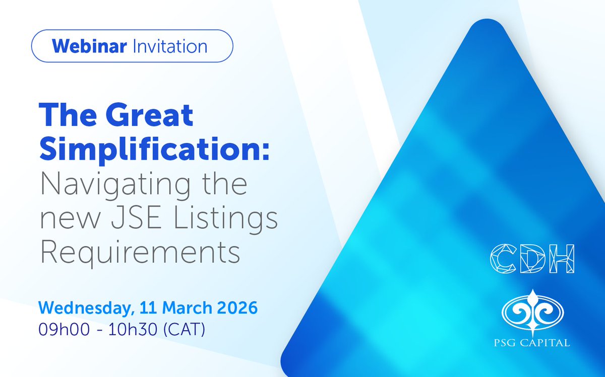 Cliffe Dekker Hofmeyr tweet media