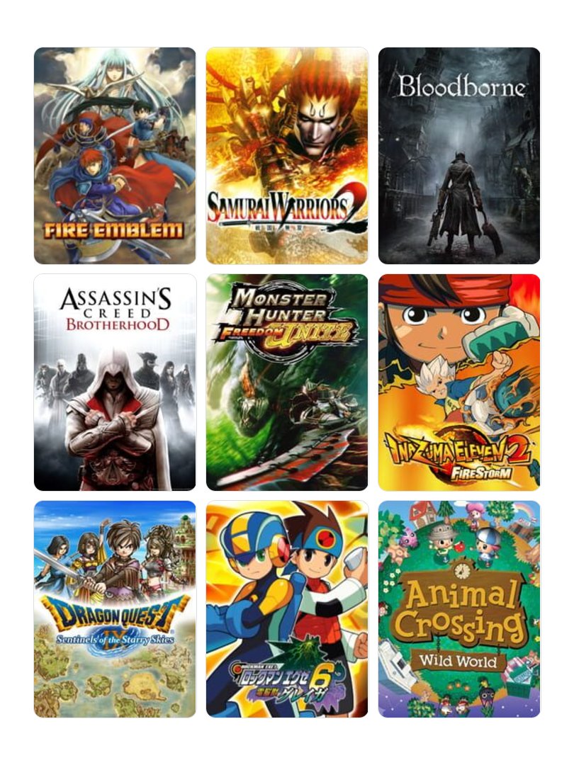 あまりにも20代後半すぎる

私を構成する9つのゲーム
#My9Games #私を構成する9つのゲーム
my9games.com/s/42dede6aae66…