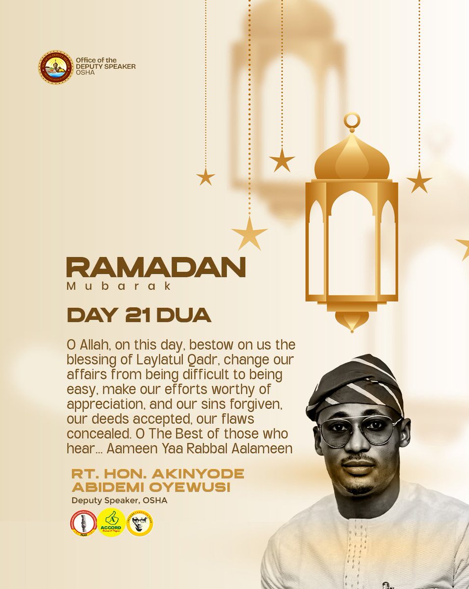 Rt. Hon. Akinyode Abidemi OYEWUSI #Ireyode tweet media